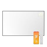 Klarstein Infrarotheizung mit Thermostat, 600W Elektroheizung, Smart Home...