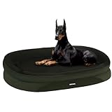 HMTOPE Orthopädisches Hundebett, Hundesofa, Vierseitiges Nackenrolle Kissen,...