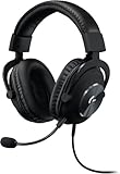 Logitech G PRO X Gaming-Headset, Over-Ear Kopfhörer mit Blue VO!CE Mikrofon,...
