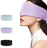 Schlafmaske für Frauen Herren, Seitenschläfer Schlafbrille Weich Bequem, Hautfreundlich...