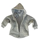 Lilano, Wollfilz Outdoor Jacke mit Kapuze, 80% Wolle (bio), 20% Baumwolle...
