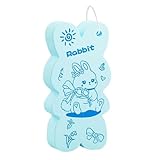 JINGLING Duschschwamm, Badeschwamm mit Hasenmotiv, 3D-Reinigungstuch, waschbar, weich,...