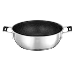 RÖSLE SILENCE PRO Servierpfanne, Pfanne mit kratzfester Premium-Antihaftversiegelung...