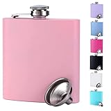 Flachmann Frauen Flachmann Klein, Morandi Color Mini Flachmann Mit A Trichter,...