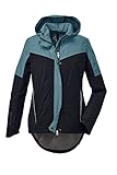 Killtec Damen Funktionsjacke mit Kapuze und Spritzschutz, packbar, wasserdicht KOS 27 WMN...