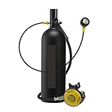 GMUME Unterwasser-Tauchtank 3L-Zylinder-Tauchschnorchelausrüstung, Atemschutzmaske,...