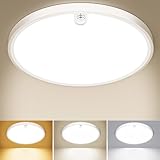 Led Deckenleuchte mit Bewegungsmelder innen - Lampe mit Bewegungsmelder Innen Deckenlampe...