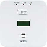 ABUS Kohlenmonoxid-Warnmelder COWM510 - CO-Melder mit 85 dB lautem Alarm, Prüftaste,...