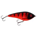 Westin Swim Glidebait 10cm 31g Low Floating Jerkbait, Farbe:Fire