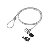 Goobay 93037 Sicherheitsschloss für Notebook und PC, Grau
