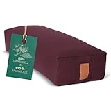 #DoYourYoga Yogabolster »Paravati« mit Bio-Dinkelspelz (KBA), waschbarer Bezug, 67cm x...