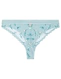 Women'secret Damen Thong Spring Broderie Embo Blue Tangahöschen, hellblau, 38