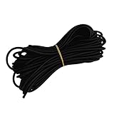 LOVIVER 6mm Elastisches Bungee Seil Stoßschnur Binden Hinunter Dachzahnstange Uv...