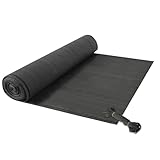 WANNYTON Zaunblende 1,8m x 6m effektiver Sichtschutz mit Seil, Zaun 150 g/m² HDPE...