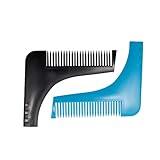 KINHARD 2 Stück Bartformwerkzeug, Bartform - und Styling - Vorlage für...