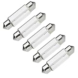 WITTKOWARE 5 Stück Soffitten-Lampe in Röhrenform, 8x31mm, S7, 18V, 3W, warmweiß (z.B....