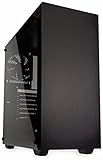 Kolink Stronghold Midi-Tower Mini-ITX bis E-ATX, PC Hülle mit Seitenfenster, Tempered...