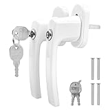 Avesteir 2 Stück fenstergriffe abschliessbar, fenstergriff abschließbar Aluminium,...