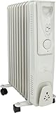VOLTMAN - 2000 W Mobiler Ölheizkörper - Regelbarer Thermostat - 3 Bis 5 Heizstufen -...