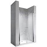 i-flair 85cm - Verstellbereich von 84-88cm, Höhe: 195 cm, Duschabtrennung, Duschtür aus...