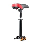 Yungeln Elektrscooter Sattel Höhenverstellbarer 47-64cm Elektro Scooter Sitz kompatibel...