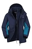 Mountain Warehouse Wasserfeste Cannonball Kinder-3-in-1-Jacke - atmungsaktive Dreiklima...