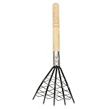 Supvox 1stk Strandrechen Handrechenklaue Blatt Krallen Rechen Mit Langem Stiel...