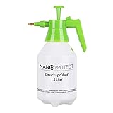 Nanoprotect Handsprüher 1,5 Liter | Drucksprüher mit Verstellbarer Messingdüse |...