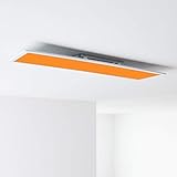 Lightbox LED Panel Aufbaupaneel 120x30cm - Dimmbare RGB Deckenlampe mit...