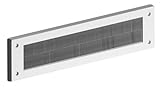 STORMGUARD 06SR0150000W Interne PVC-Briefkastenbürste Abdeckung-Weiß, Aluminium,...