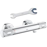GROHE Precision Feel - Thermostat- Brausearmatur (wassersparend, mit...