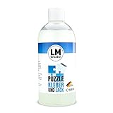 LM Puzzle Kleber & Lack 500 ml - Transparent - Idealer Puzzlekleber/Conserver zum Teile...