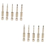 Homoyoyo 10 Stk magnetischer Dreieckskopf dreieckiger Schraubenkopf elektronischer...