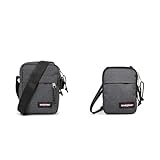 EASTPAK THE ONE Umhängetasche, 27 L - Black Denim (Grau) & BUDDY Umhängetasche, 27 L -...
