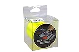 600m NIHONTO CARP Fluo gelbe monofile sehr Glatte Angelschnur Karpfenschnur...