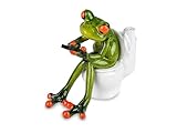 formano Frösche mit Handys auf WC