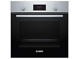 Bosch HBF133BR0 Serie 2 Einbau-Backofen, 60 x 60 cm, EcoClean Direct Reinigungshilfe, 3D...
