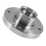 Homoyoyo Stahl Drehfutteradapter Für Holz Drehbank Planplattenfutter Ersatzbackplate Für...