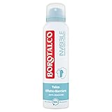 Borotalco, Unsichtbares Deodorant Spray, blau, alkoholfreie Formel mit Talkum,...