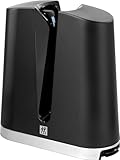 ZWILLING V-Edge, V-förmiger Messerschärfer mit Keramikschleifsteinen, geeignet für...