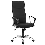 SONGMICS Bürostuhl, ergonomischer Schreibtischstuhl, Drehstuhl, gepolsterter Sitz,...