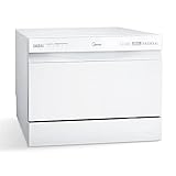 Midea ST 3.6F wi Tischgeschirrspüler, 6 Waschprogramme, Startzeitvorwahl, Extra...