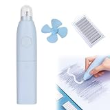 Elektrischer Radiergummi,Batteriebetriebener Radierstift,Elektro-Radierer mit 10...