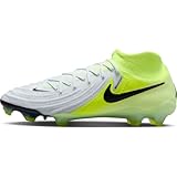 Nike Herren Phantom Luna 2 Elite FG High-Top Fußballschuh, Metallic Silver/Black-Volt, 39...