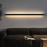 ZMH Wandlampe led Wandleuchte innen - Modern 100CM 34W Flur Up Down Warmweiß...