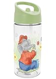 Trinkflasche Benjamin Blümchen Watercolor 450ml Tritan