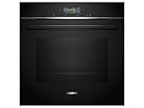 Siemens HB774G1B1 iQ700 Smarter Einbau-Backofen, Schwarz 59,4 cm breit, Backofenassistent...