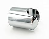 ADOB Wandhalterung Handbrausehalter Brausehalter starr verchromt für Dusche und...