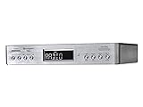 Soundmaster UR2045SI DAB+ und UKW-RDS Küchenunterbauradio mit Bluetooth