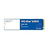 WD BLUE SN570 500GB M.2 2280 PCIe Gen3 NVMe up to 3500 MB/s read speed...